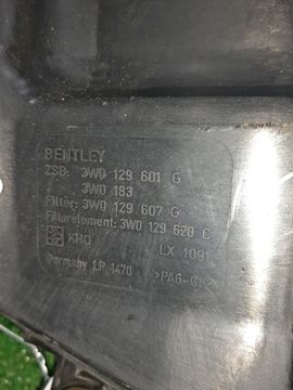 КОРПУС ВОЗДУШНОГО ФИЛЬТРА НА BENTLEY FLYING SPUR 3W2 BWRA