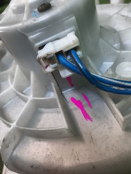 МОТОРЧИК ПЕЧКИ НА NISSAN PRIMERA P12 