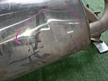 ГЛУШИТЕЛЬ НА NISSAN MURANO PZ50 VQ35DE