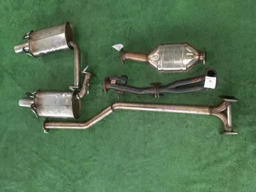 ГЛУШИТЕЛЬ НА TOYOTA CERES AE101 4A-GE
