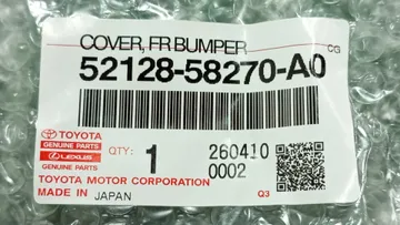 ЗАГЛУШКА БУКСИРНОГО КРЮКА НА TOYOTA ALPHARD AGH30W