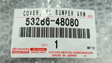 ЗАГЛУШКА БУКСИРНОГО КРЮКА НА TOYOTA HARRIER ZSU60W