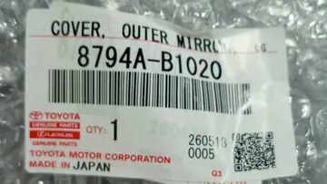 НАКЛАДКА НА ЗЕРКАЛО НА TOYOTA ROOMY M900A