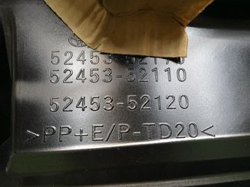 ЗАЩИТА БАМПЕРА НА TOYOTA YARIS KSP210