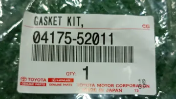 ПРОКЛАДКА ТУРБИНЫ НА TOYOTA LAND CRUISER FJA300W F33A-FTV