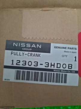 ШКИВ КОЛЕНВАЛА НА NISSAN NOTE E12 HR12DDR