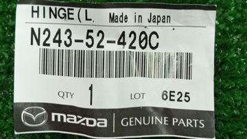 ПЕТЛЯ КАПОТА НА MAZDA ROADSTER ND5RC