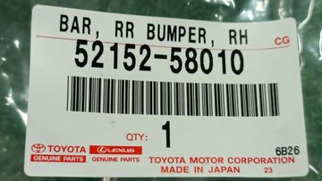 КРЕПЛЕНИЕ БАМПЕРА НА TOYOTA ALPHARD ANH25W