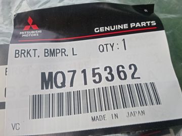 КРЕПЛЕНИЕ БАМПЕРА НА MITSUBISHI EK X B34W