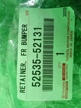 КРЕПЛЕНИЕ БАМПЕРА 52535-52131 421Y0000055 52535-52130 НА TOYOTA BELTA SCP92