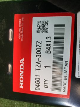 ПЛАНКА РАМКИ РАДИАТОРА 04601-TZA-300ZZ 422Y0000060 (СТОЙКА) НА HONDA FIT GR5 L13B