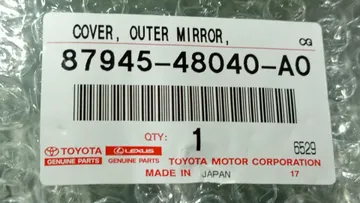 КРЫШКА ЗЕРКАЛА ЗАДНЕГО ВИДА НА TOYOTA HARRIER AXUH80