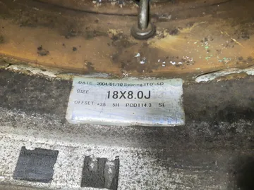 диски RAYS R18 8JJ 5X114,3