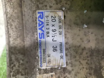 диски RAYS R20 9,5JJ/10,5JJ 5X114,3