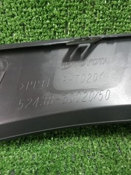 НАКЛАДКА БАМПЕРА НА TOYOTA CROWN AZSH35