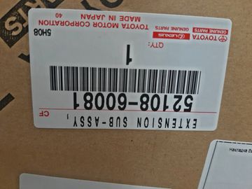 НАКЛАДКА БАМПЕРА НА TOYOTA LAND CRUISER VJA300W