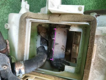 КОРПУС ПЕЧКИ НА TOYOTA SPRINTER AE104