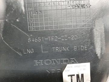 ОБШИВКА БАГАЖНИКА НА HONDA FIT GP1