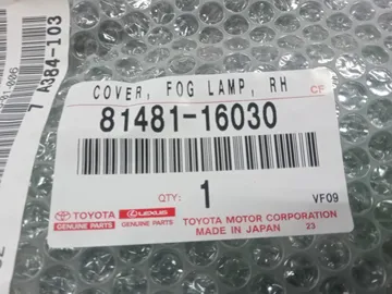 ОЧКИ ПРОТИВОТУМАНКИ НА TOYOTA COROLLA CROSS ZSG10