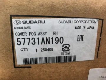 ОЧКИ ПРОТИВОТУМАНКИ НА SUBARU OUTBACK BT5
